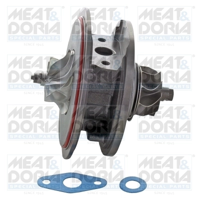Core assembly, turbocharger